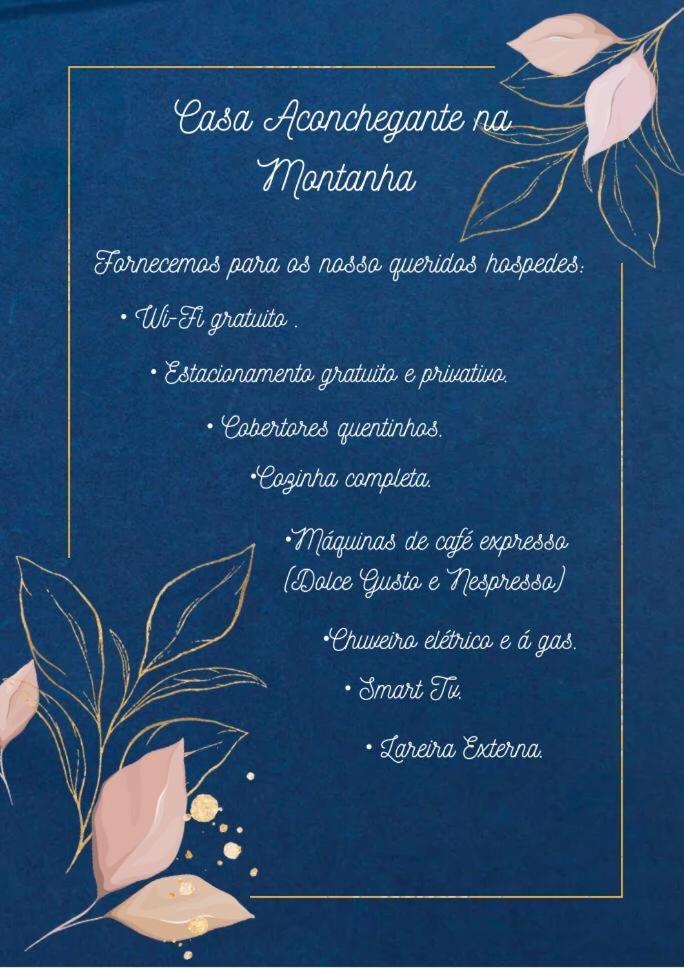 Campos do JordãoCasa Aconchegante Na Montanha公寓 外观 照片